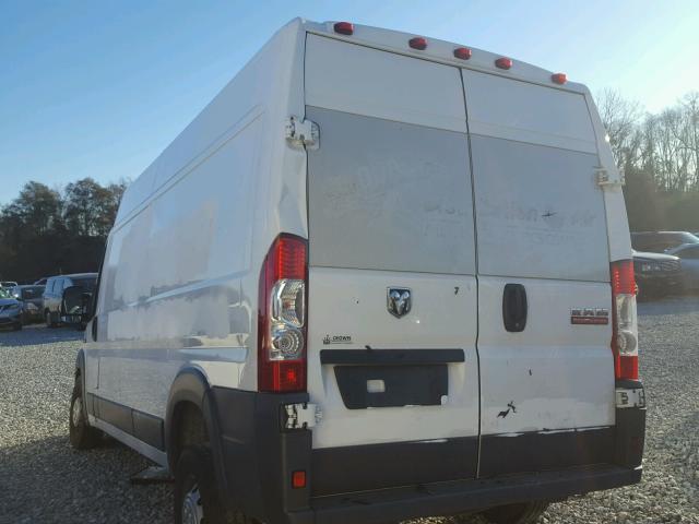 3C6TRVDG1HE522198 - 2017 RAM PROMASTER WHITE photo 3