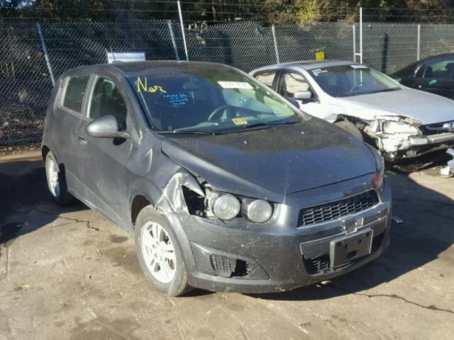 1G1JD6SH2F4163421 - 2015 CHEVROLET SONIC LT GRAY photo 1