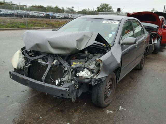 2T1BR32E06C622914 - 2006 TOYOTA COROLLA CE GRAY photo 2