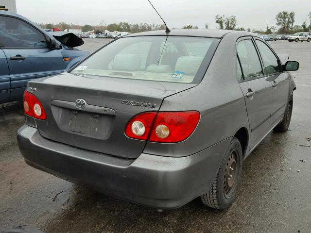 2T1BR32E06C622914 - 2006 TOYOTA COROLLA CE GRAY photo 4