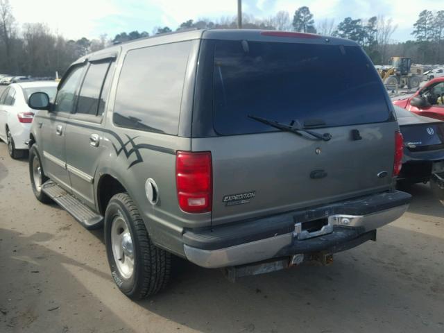 1FMRU186XXLC22267 - 1999 FORD EXPEDITION GREEN photo 3