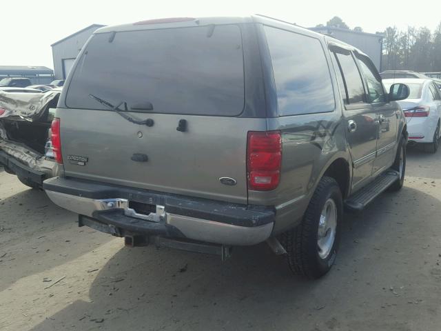 1FMRU186XXLC22267 - 1999 FORD EXPEDITION GREEN photo 4