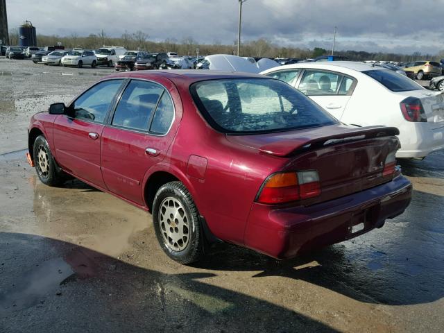 JN1CA21DXST604487 - 1995 NISSAN MAXIMA GLE RED photo 3