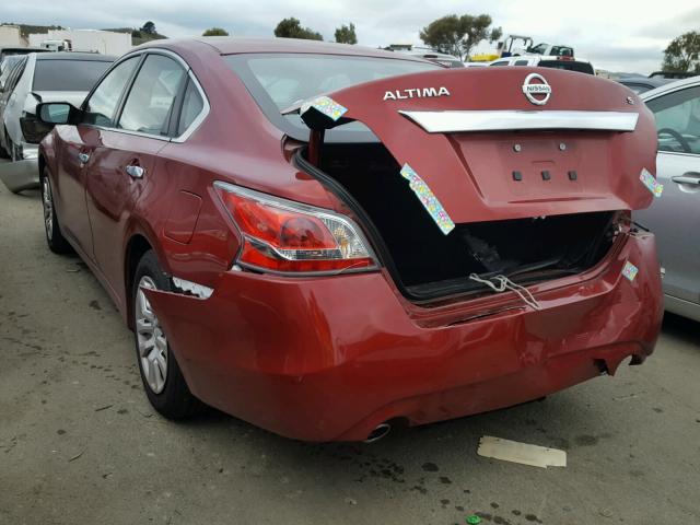 1N4AL3AP5FN310820 - 2015 NISSAN ALTIMA 2.5 MAROON photo 3