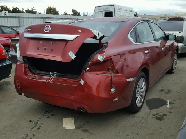 1N4AL3AP5FN310820 - 2015 NISSAN ALTIMA 2.5 MAROON photo 4