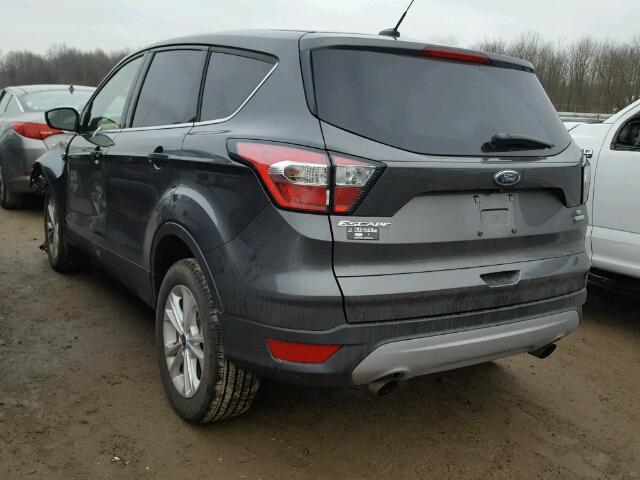 1FMCU0GD2HUE89978 - 2017 FORD ESCAPE SE GRAY photo 3