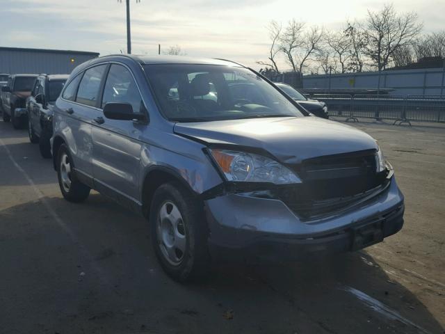 5J6RE48307L014210 - 2007 HONDA CR-V LX BLUE photo 1