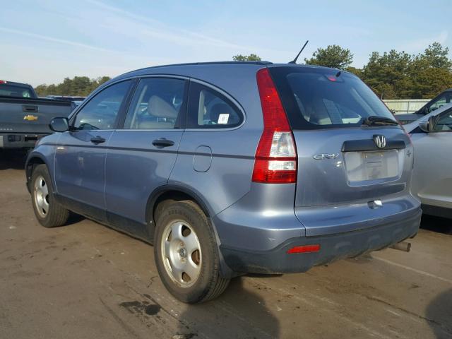 5J6RE48307L014210 - 2007 HONDA CR-V LX BLUE photo 3