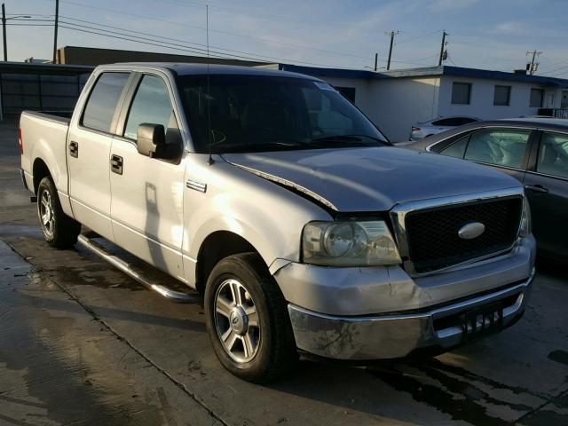 1FTRW12W77KA71451 - 2007 FORD F150 SUPER SILVER photo 1