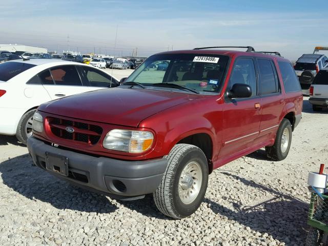 1FMZU62X5YZC11481 - 2000 FORD EXPLORER X RED photo 2