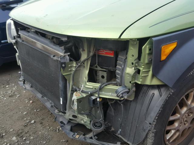 5J6YH28356L022390 - 2006 HONDA ELEMENT LX GREEN photo 9