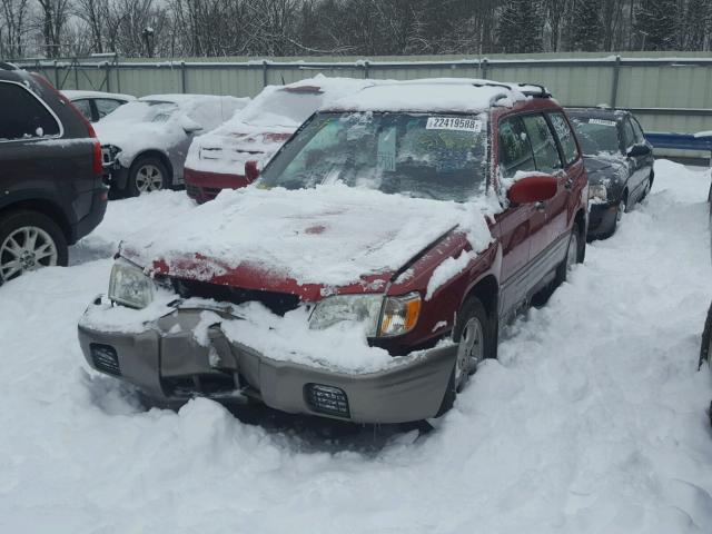 JF1SF65522H745695 - 2002 SUBARU FORESTER S 红色 照片 2