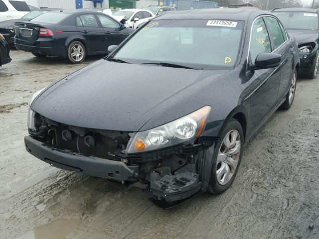 1HGCP26808A138937 - 2008 HONDA ACCORD EXL BLACK photo 2