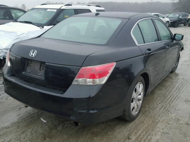 1HGCP26808A138937 - 2008 HONDA ACCORD EXL BLACK photo 4