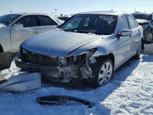 1HGCP26809A115238 - 2009 HONDA ACCORD EXL SILVER photo 2