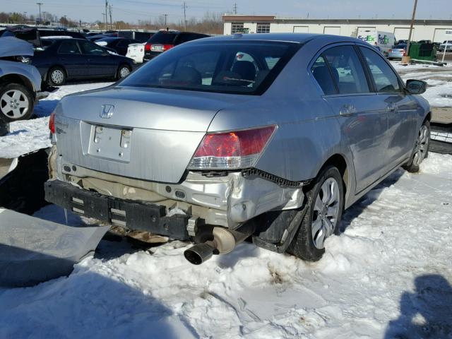 1HGCP26809A115238 - 2009 HONDA ACCORD EXL SILVER photo 4