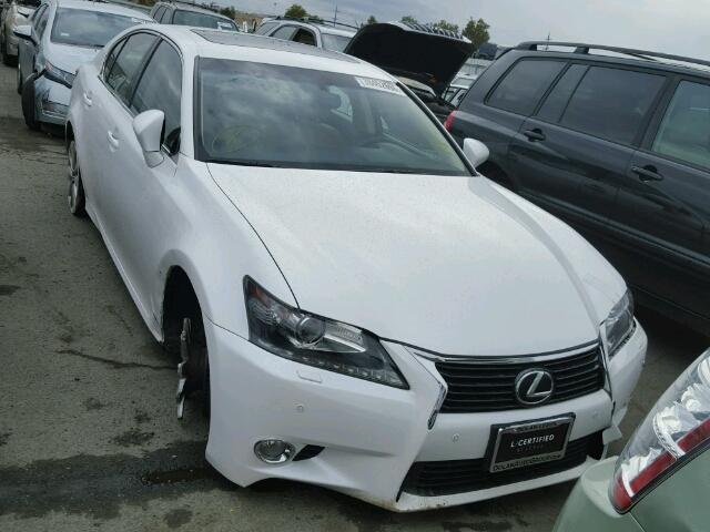 JTHCE1BL1D5016873 - 2013 LEXUS GS 350 WHITE photo 1