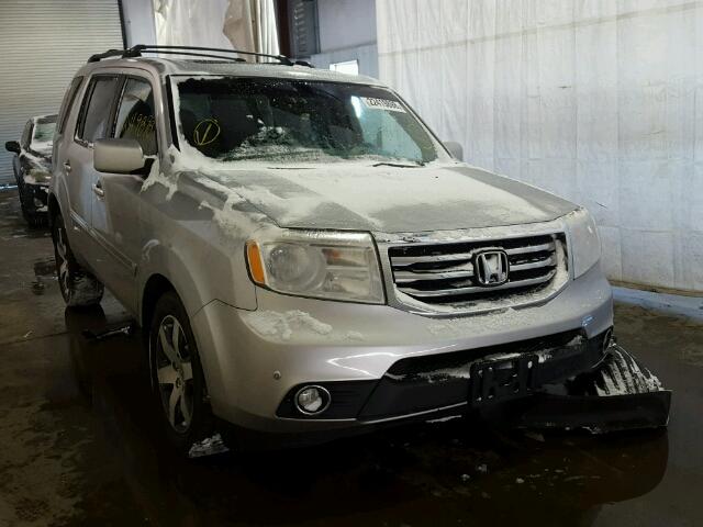 5FNYF4H95CB051897 - 2012 HONDA PILOT TOUR SILVER photo 1