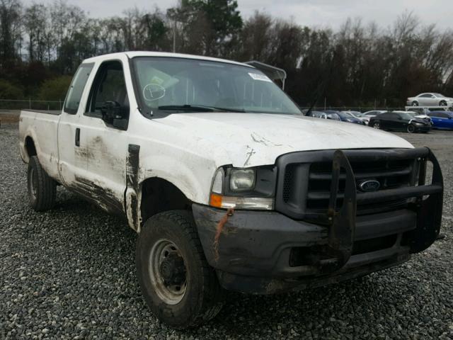 3FTNX21L43MB22920 - 2003 FORD F250 SUPER WHITE photo 1