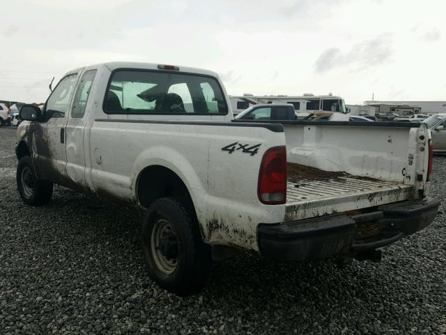 3FTNX21L43MB22920 - 2003 FORD F250 SUPER WHITE photo 3