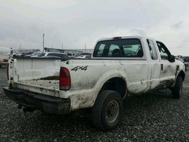 3FTNX21L43MB22920 - 2003 FORD F250 SUPER WHITE photo 4