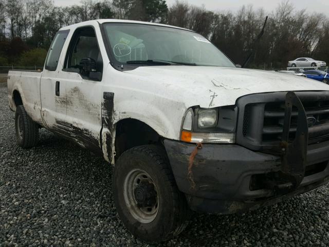 3FTNX21L43MB22920 - 2003 FORD F250 SUPER WHITE photo 9