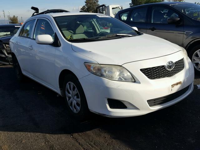 2T1BU4EE3AC346799 - 2010 TOYOTA COROLLA BA WHITE photo 1