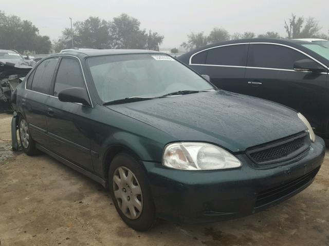 1HGEJ6675XL044693 - 1999 HONDA CIVIC LX GREEN photo 1