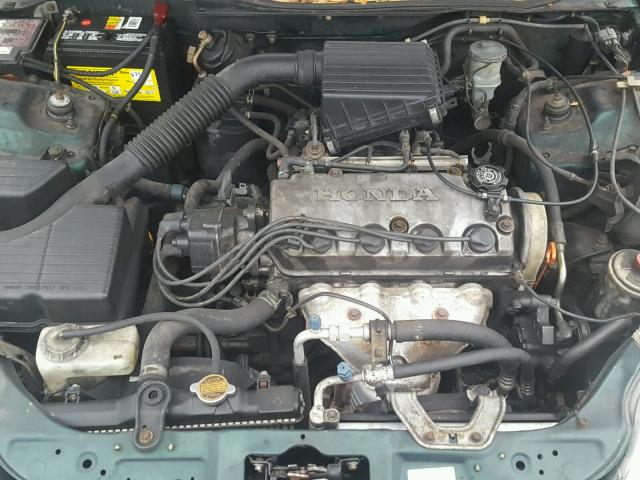 1HGEJ6675XL044693 - 1999 HONDA CIVIC LX GREEN photo 7