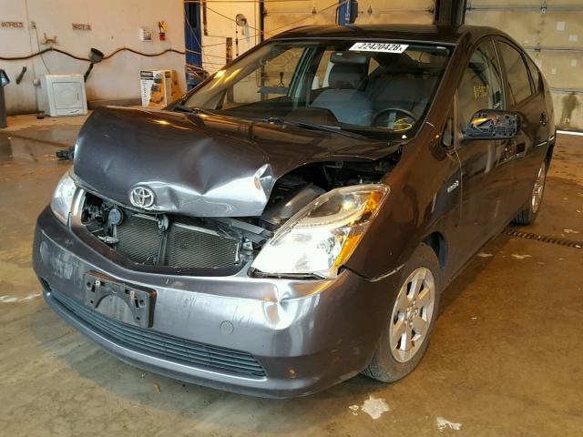 JTDKB20U583327313 - 2008 TOYOTA PRIUS GRAY photo 2