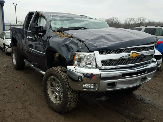 1GCRKSE79DZ214599 - 2013 CHEVROLET SILVERADO BLACK photo 1