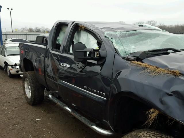 1GCRKSE79DZ214599 - 2013 CHEVROLET SILVERADO BLACK photo 10