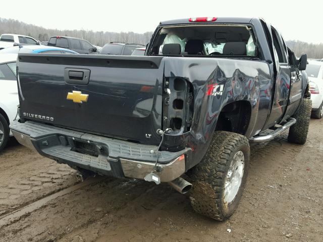 1GCRKSE79DZ214599 - 2013 CHEVROLET SILVERADO BLACK photo 4