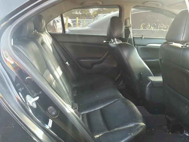 JH4CL96996C009087 - 2006 ACURA TSX BLACK photo 6