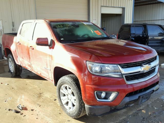 1GCGSCEA1G1378845 - 2016 CHEVROLET COLORADO L RED photo 1