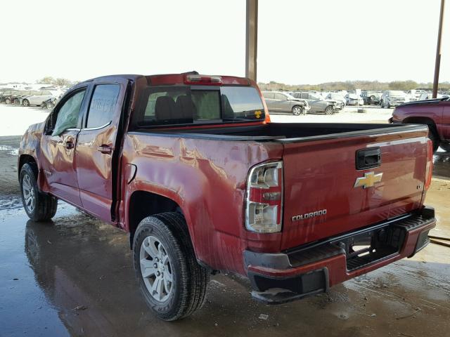 1GCGSCEA1G1378845 - 2016 CHEVROLET COLORADO L RED photo 3