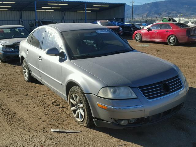 WVWPD63B84E282805 - 2004 VOLKSWAGEN PASSAT GRAY photo 1