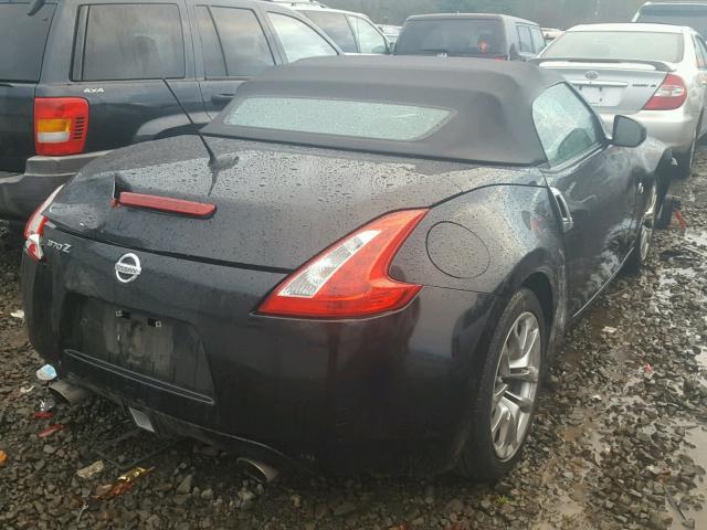 JN1AZ4FH1AM301632 - 2010 NISSAN 370Z BLACK photo 4