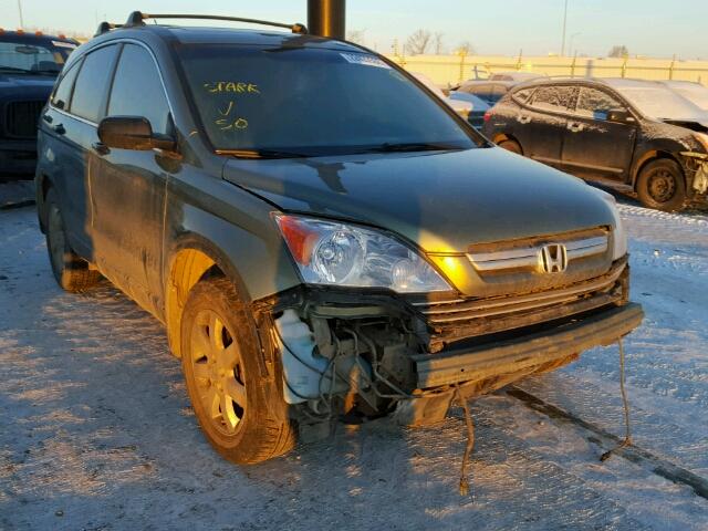 5J6RE48508L800978 - 2008 HONDA CR-V EX GREEN photo 1