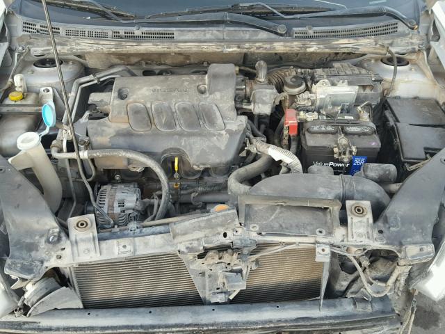 3N1AB6AP9BL646790 - 2011 NISSAN SENTRA 2.0 SILVER photo 7