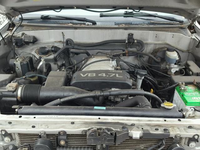 5TDBT44A41S016940 - 2001 TOYOTA SEQUOIA SR SILVER photo 7