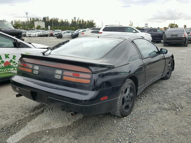 JN1RZ26A9LX000831 - 1990 NISSAN 300ZX 2+2 BLACK photo 4