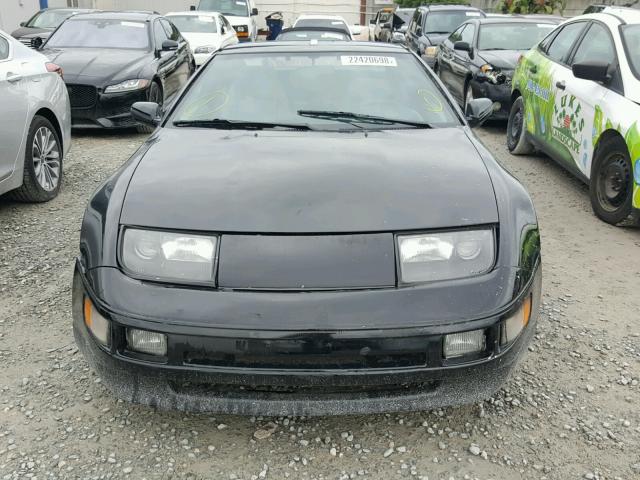 JN1RZ26A9LX000831 - 1990 NISSAN 300ZX 2+2 BLACK photo 9