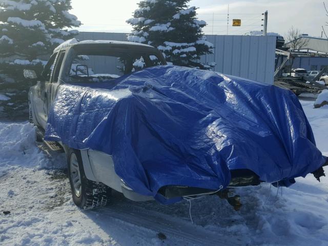 1B7GG22X91S116335 - 2001 DODGE DAKOTA SILVER photo 3