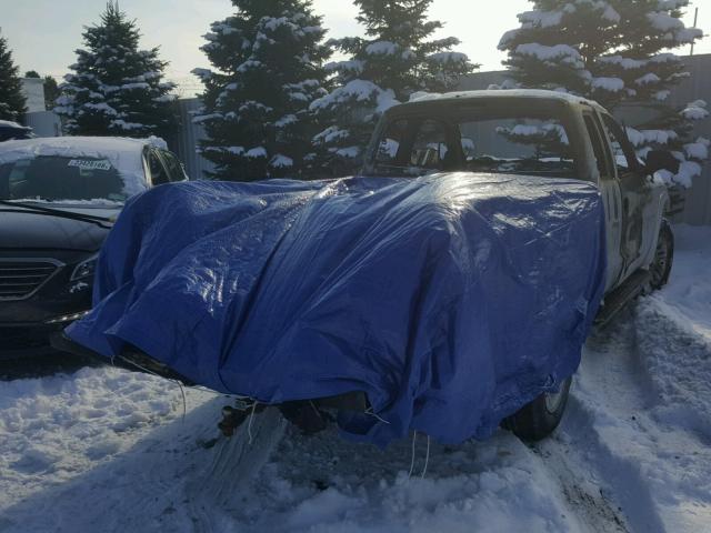 1B7GG22X91S116335 - 2001 DODGE DAKOTA SILVER photo 4