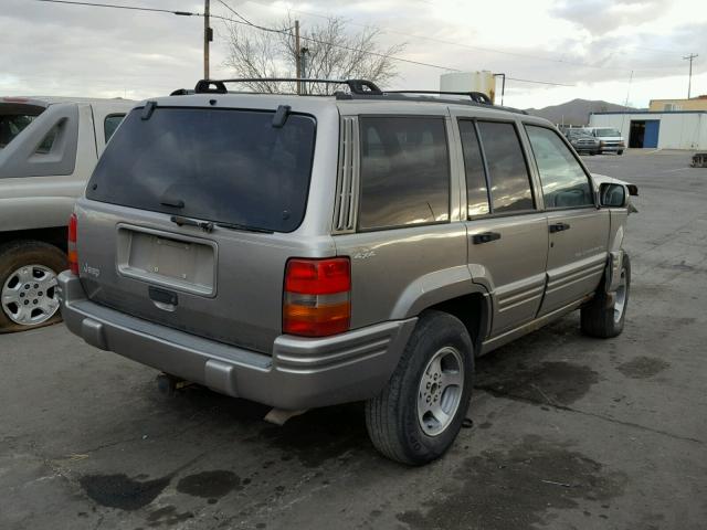 1J4GZ78S5VC719103 - 1997 JEEP GRAND CHER GRAY photo 4