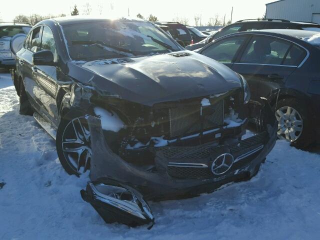 4JGED6EB5GA007811 - 2016 MERCEDES-BENZ GLE COUPE GRAY photo 1