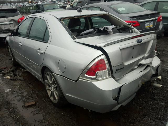 3FAHP07139R110153 - 2009 FORD FUSION SE SILVER photo 3