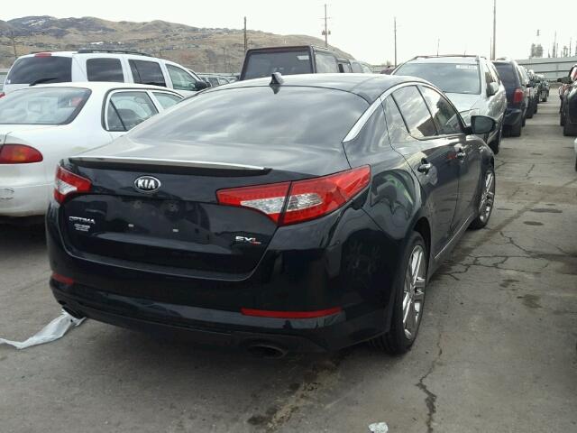 5XXGR4A63DG229680 - 2013 KIA OPTIMA SX BLACK photo 4