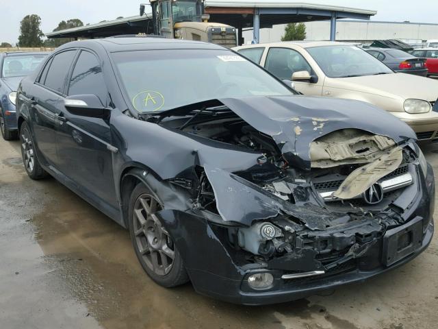 19UUA76667A018737 - 2007 ACURA TL TYPE S BLACK photo 1